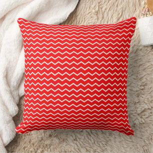 Dynamisches Chevron-Wellen-Muster Kissen