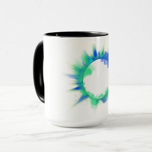 Dynamisches Design: Dekorative Tasse von explosion (Vorderseite Links)
