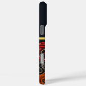 Dynamisches Design mit fetten Augen Case-Mate iPhone Hülle (Rückseite / Rechts)