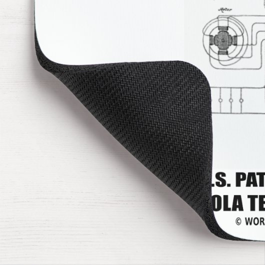 Dynamisches elektrisches Maschine US-Patent 390721 Mousepad (Ecke)