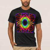Dynamisches Farbmuster T-Shirt (Vorderseite)