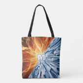 Dynamisches Feuer- und Eis-Element Tasche (Rückseite)
