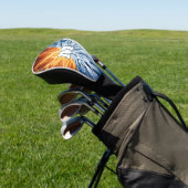 Dynamisches Feuer- und Eis-Elementar  Golf Headcover (In SItu)
