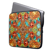 Dynamisches Grafikdesign für Elektronik-Bag Laptopschutzhülle (Vorderseite Links)