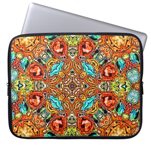 Dynamisches Grafikdesign für Elektronik-Bag Laptopschutzhülle (Vorderseite)