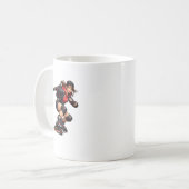 Dynamisches Inline-Skating-Sportdesign Kaffeetasse (Vorderseite Links)