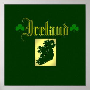 Dynamisches Irland Poster