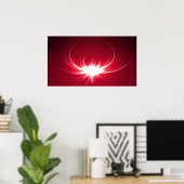 dynamisches Licht Poster (Heimbüro)