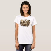 Dynamisches Orange BOTTLE POPPER T-Shirt (Vorne ganz)