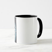 "Dynamisches Pferd durch Mauer brechen - 3D-Tasse Tasse (VorderseiteRechts)