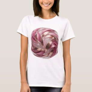 Dynamisches Silber ABSTRACT ART Abstrakte Gestaltu T-Shirt