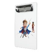 Dynamisches Superhelden-Team Mini-Clipboard Mini Klemmbrett (Gewinkelt2)
