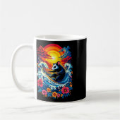 Dynamisches Tier-Surfen Kaffeetasse (Links)