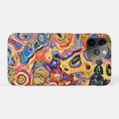 Dynamisches und dynamisches Abstraktes Muster Case-Mate iPhone Hülle (Rückseite (Horizontal))