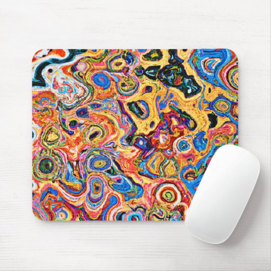 Dynamisches und dynamisches Abstraktes Muster Mousepad (Mit Mouse)
