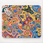 Dynamisches und dynamisches Abstraktes Muster Mousepad (Vorne)