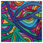 Dynamisches Urban Waves Abstraktes Muster Stoff (Muster)