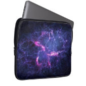 Dynamisches Weltraum-Nebel-Kosmos-Bild Laptopschutzhülle (Vorne Rechts)
