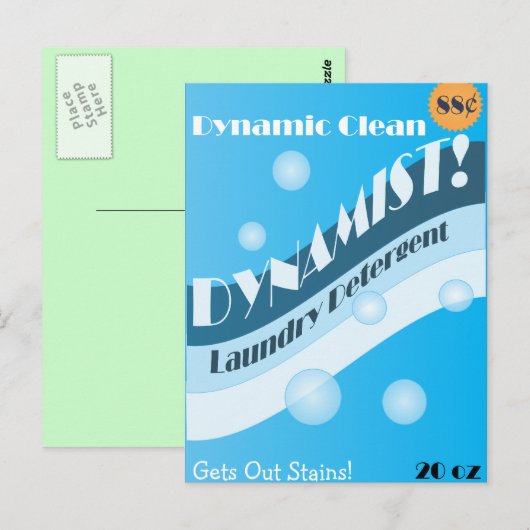 DYNAMIST POSTKARTE (Vorne/Hinten)