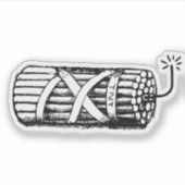 Dynamit Aufkleber (Vorderseite)