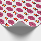 Dynamite Kisser Wrapping Paper Geschenkpapier (Ecke)