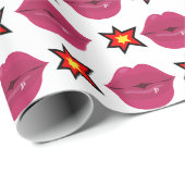 Dynamite Kisser Wrapping Paper Geschenkpapier (Rolleneckpunkt)