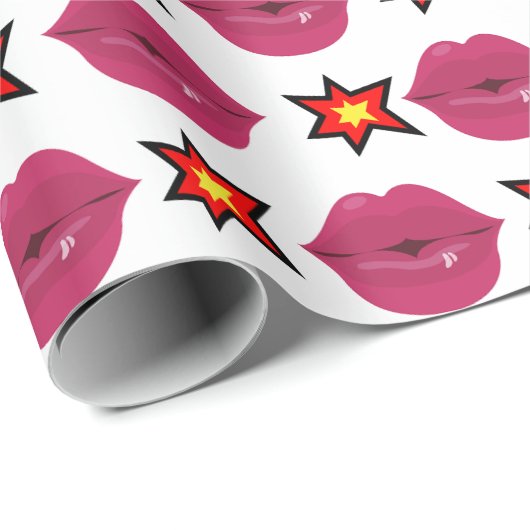 Dynamite Kisser Wrapping Paper Geschenkpapier (Rolleneckpunkt)