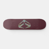 Dynamo-Rot Skateboard (Horizontal)