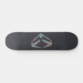 Dynamo-Schwarzes Skateboard (Horizontal)