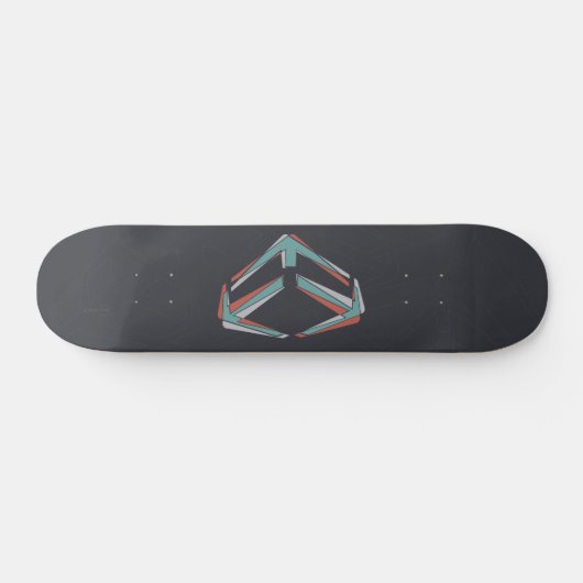 Dynamo-Schwarzes Skateboard (Horizontal)