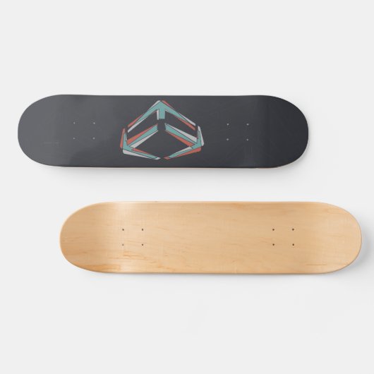 Dynamo-Schwarzes Skateboard (Horizontal)