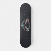Dynamo-Schwarzes Skateboard (Vorne)