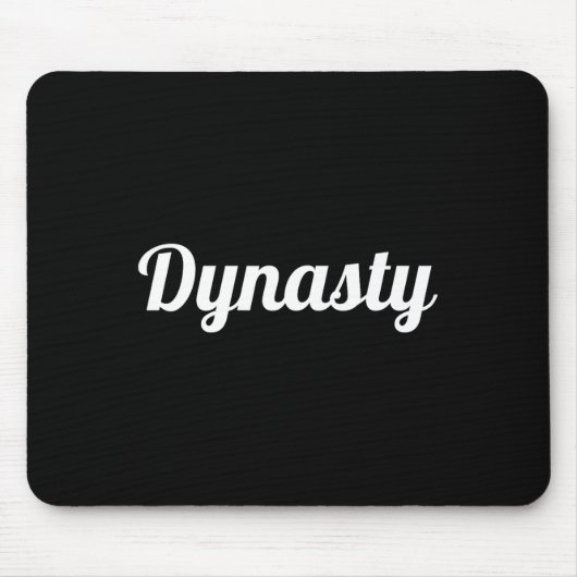 Dynastie coole Basketball-Baseball Mousepad (Vorne)