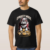 Dynastie Mode Bulldog T-Shirt (Vorderseite)