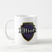 Dynastietartan-Tassen-Schalen Clan-Elliotts Kaffeetasse (Links)