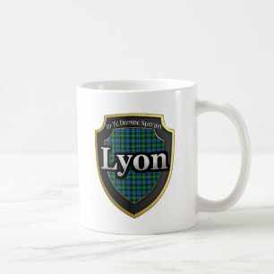 Dynastietartan-Tassen-Schalen Clan-Lyons Kaffeetasse