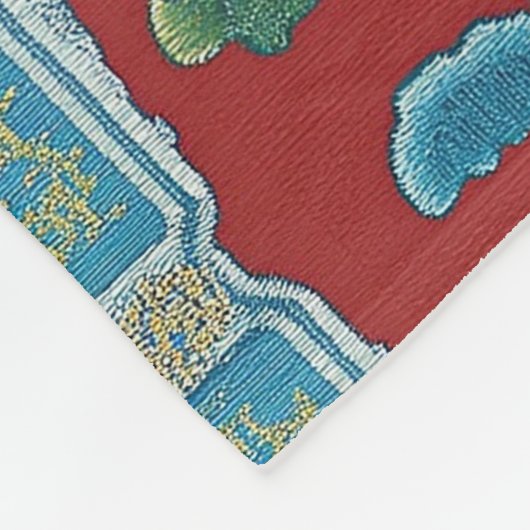 Dynastischer Garten Fleecedecke (Ecke)