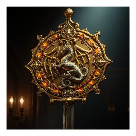 Dynastisches Erbe – Das goldene Drachensiegel Poster (Vorderseite)