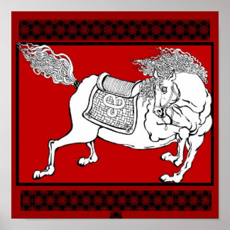 Dynasty Horse Poster