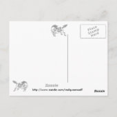 Dynasty Horse Postkarte (Rückseite)