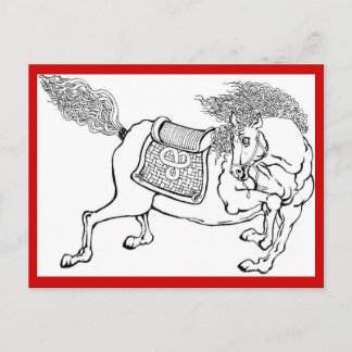 Dynasty Horse Postkarte