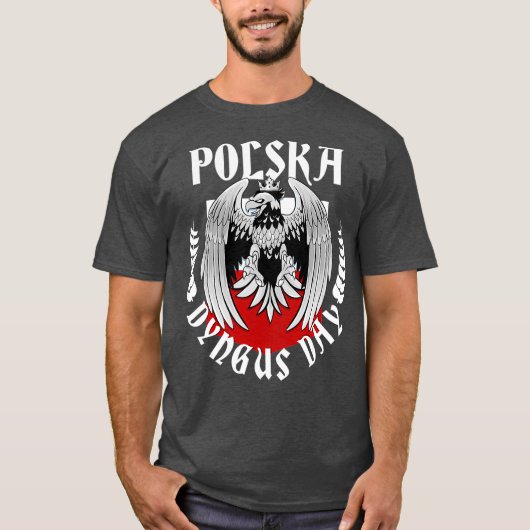 Dyngus Day Buffalo Polnisch T-Shirt (Vorderseite)