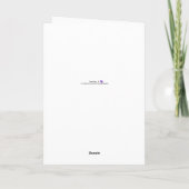 Dyngus Day Party Day Card mit Party Theme & Woman Karte (Rückseite)