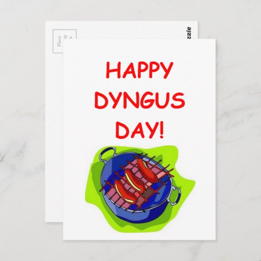 Dyngus Postkarte (Vorne/Hinten)
