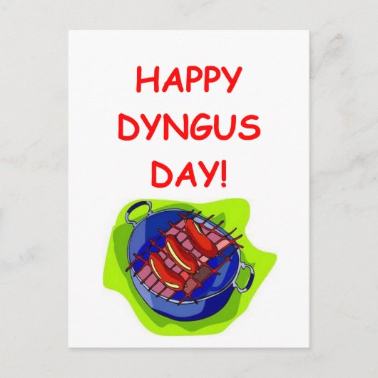 Dyngus Postkarte (Vorderseite)