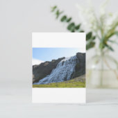 Dynjandifoss Postkarte (Stehend Vorderseite)