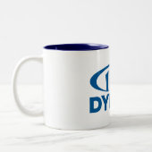 Dynon Logo-Kaffee-Tasse Zweifarbige Tasse (Links)