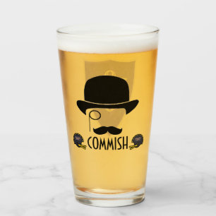 Dynsty Gents FF Commissions Logo Pint Glass Glas