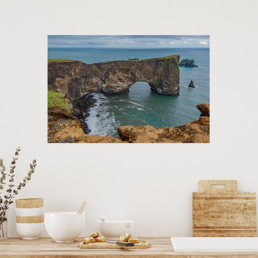Dyrhólaey Island Poster (Küche)