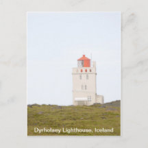Dyrholaey Lighthouse Island Postcard